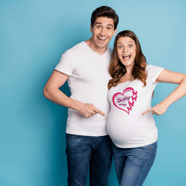 Baby On The Way T-Shirt For New Mom