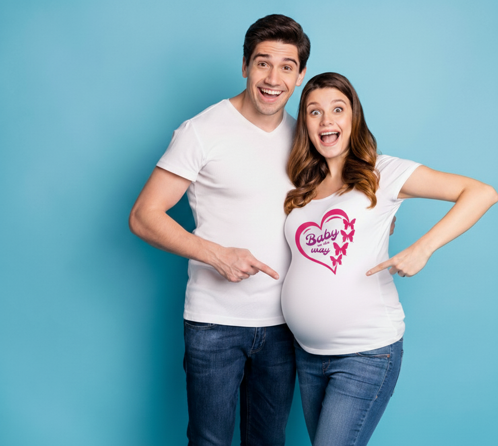 Baby On The Way T-Shirt For New Mom