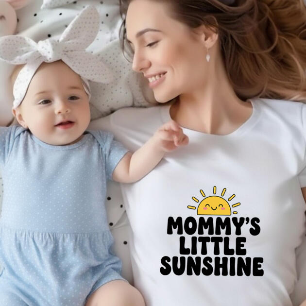 Mommy's Little Sunshine T-Shirt For Mom
