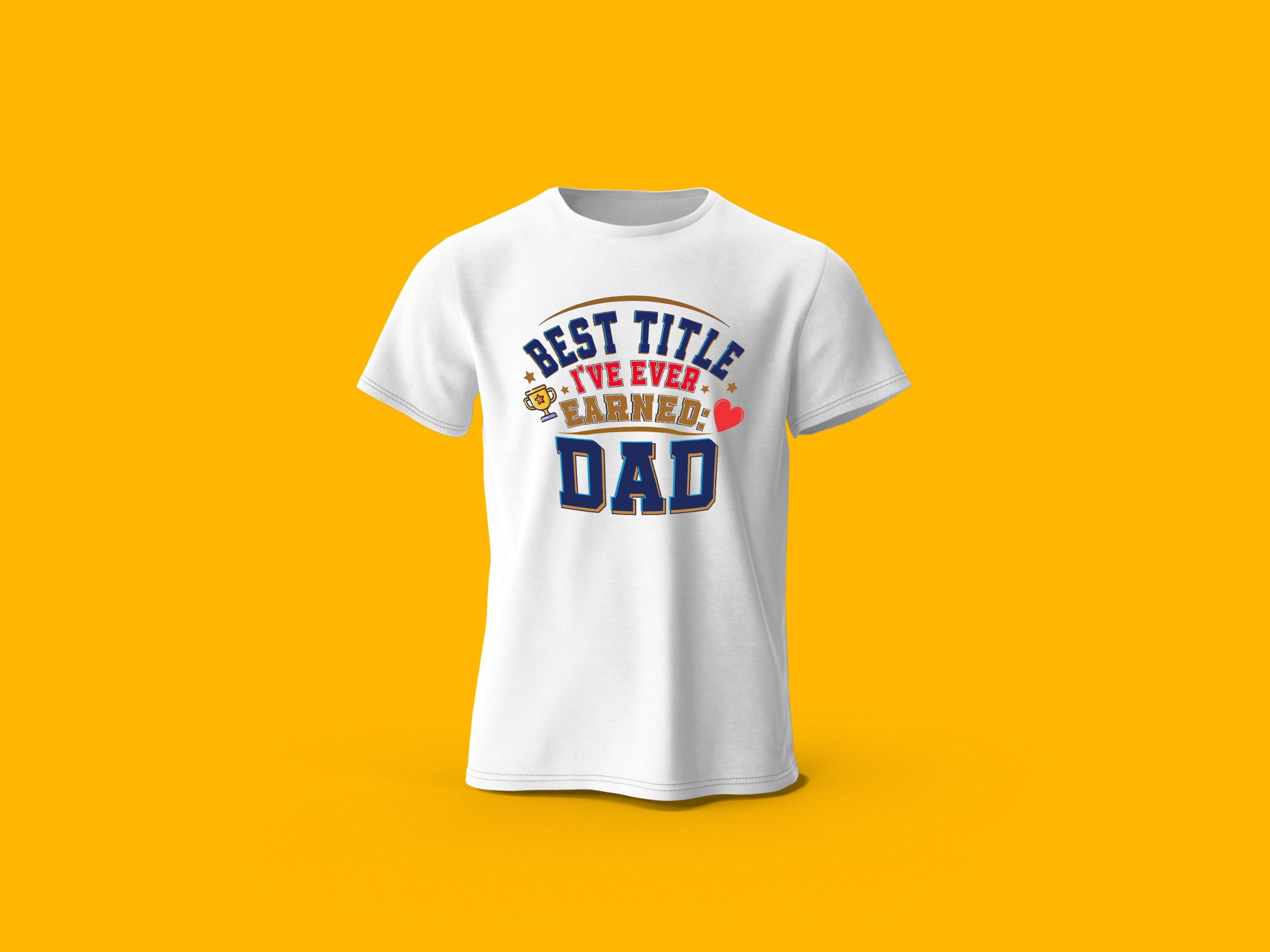 Best Title T Shirt For Dad