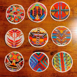 Star Temple Geometric Sticker Pack | Vinyl Stickers | NewFamGear